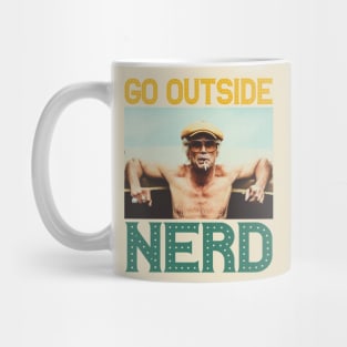 Go Outside Nerd Baby Billy Vintage Mug